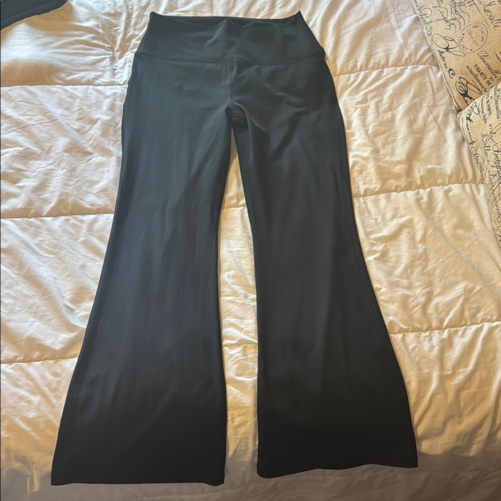 High rise flare yoga pants